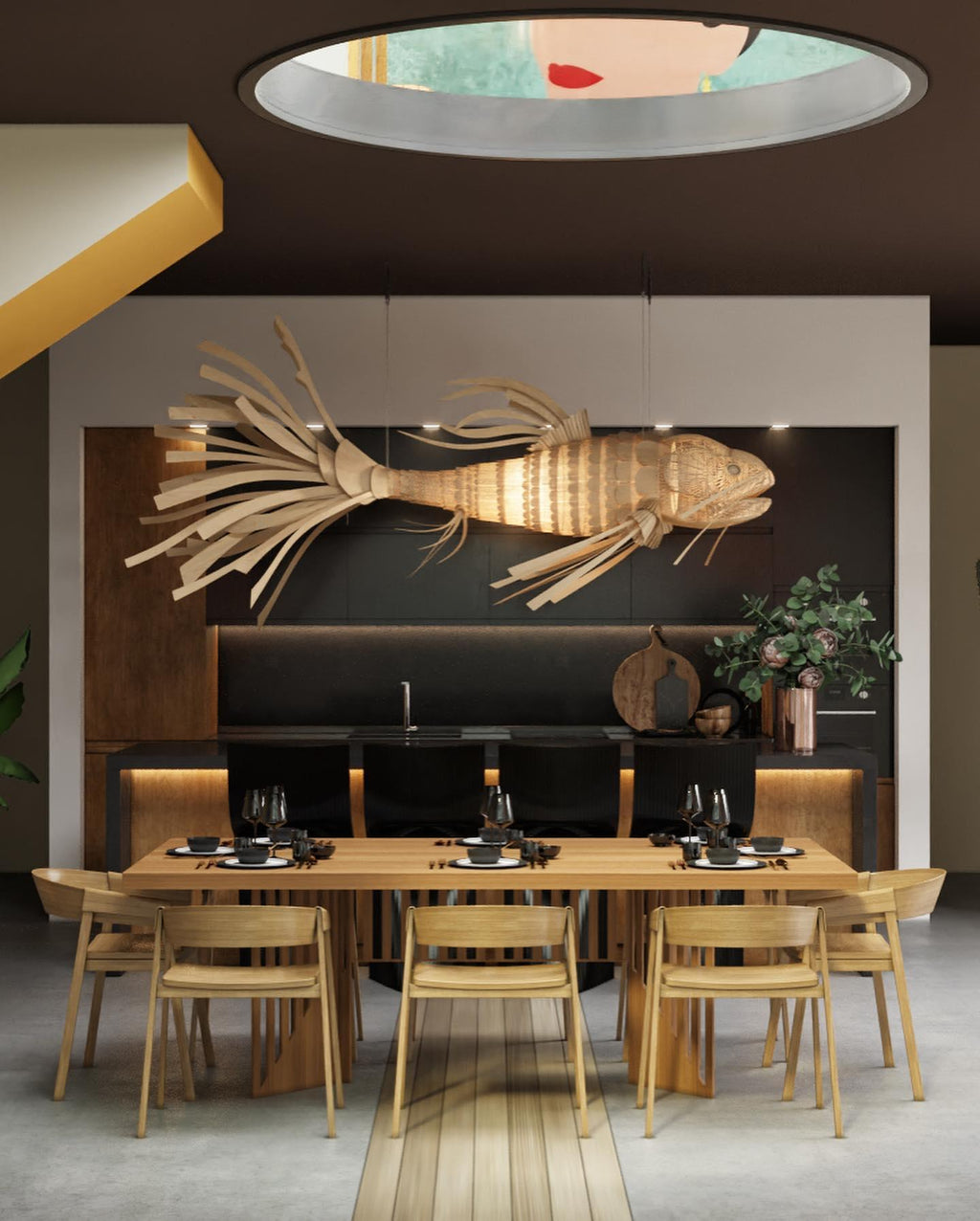 Люстра «Кои»