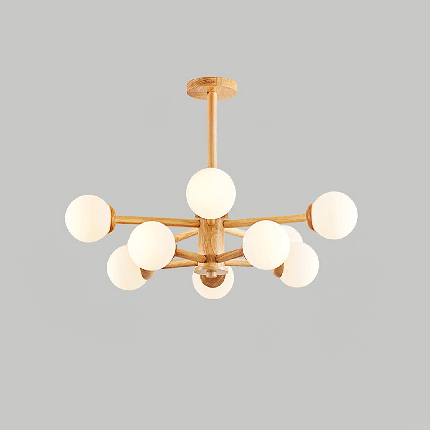 Kozan Wooden Chandelier - DEPRIMO