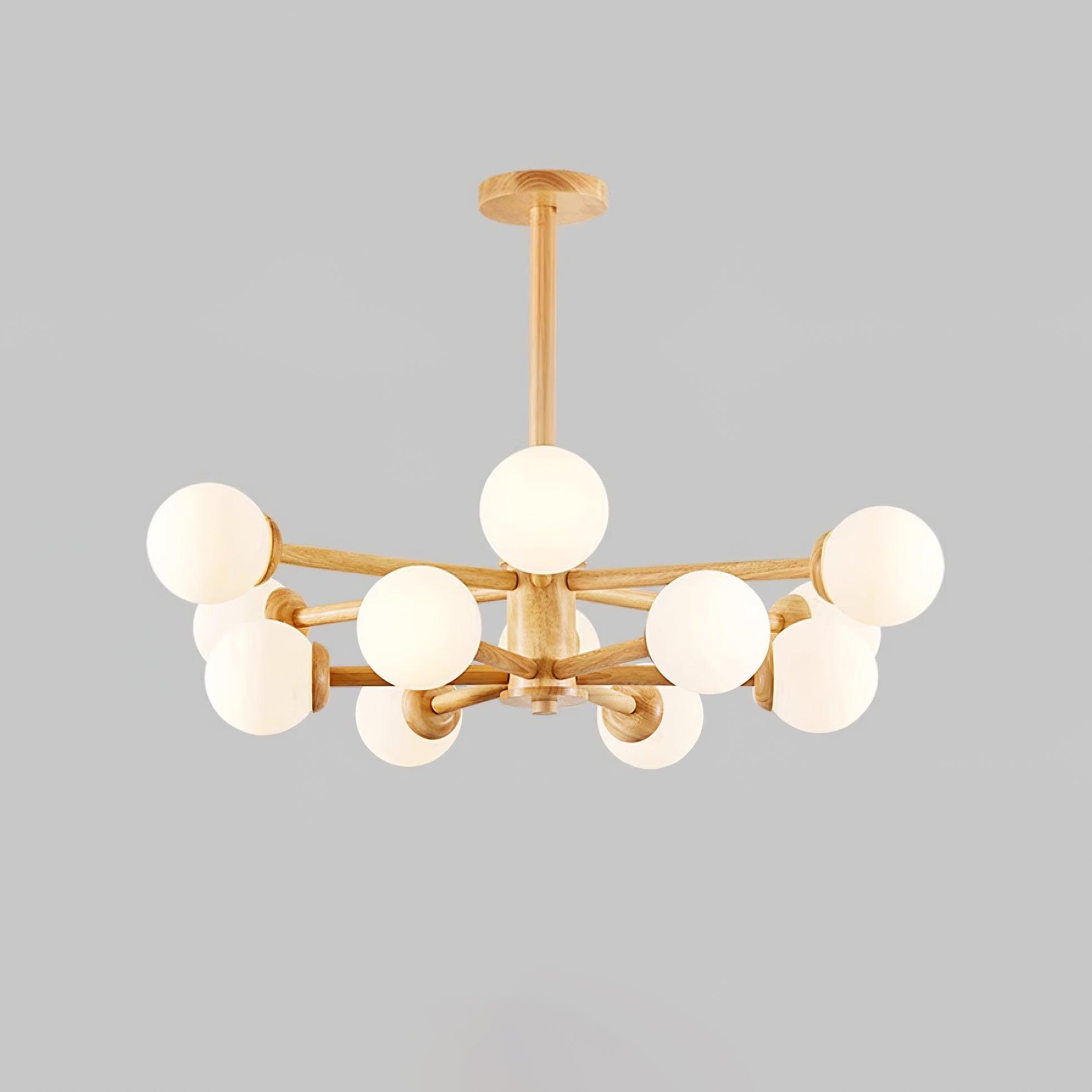 Kozan Wooden Chandelier - DEPRIMO