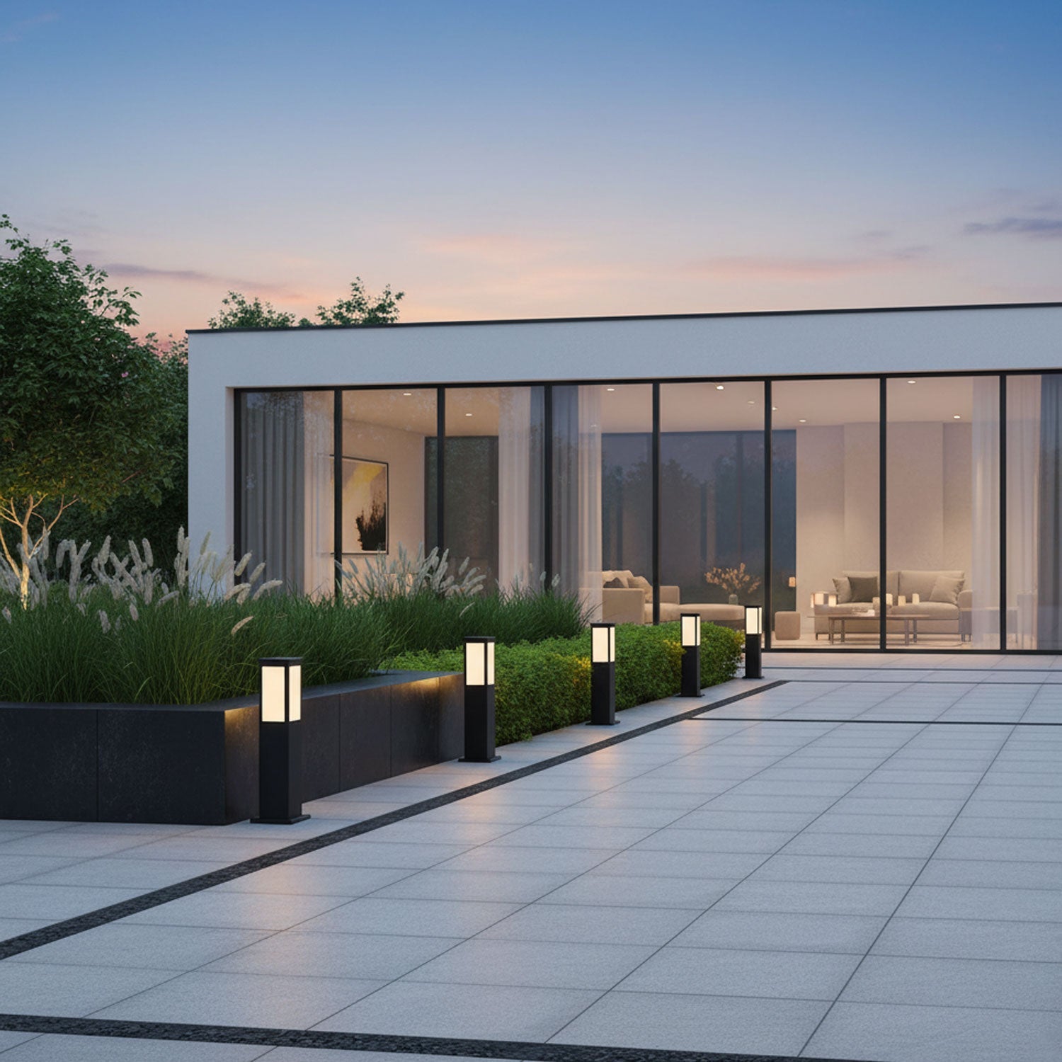 Kuzco Bollard Solar Outdoor Light