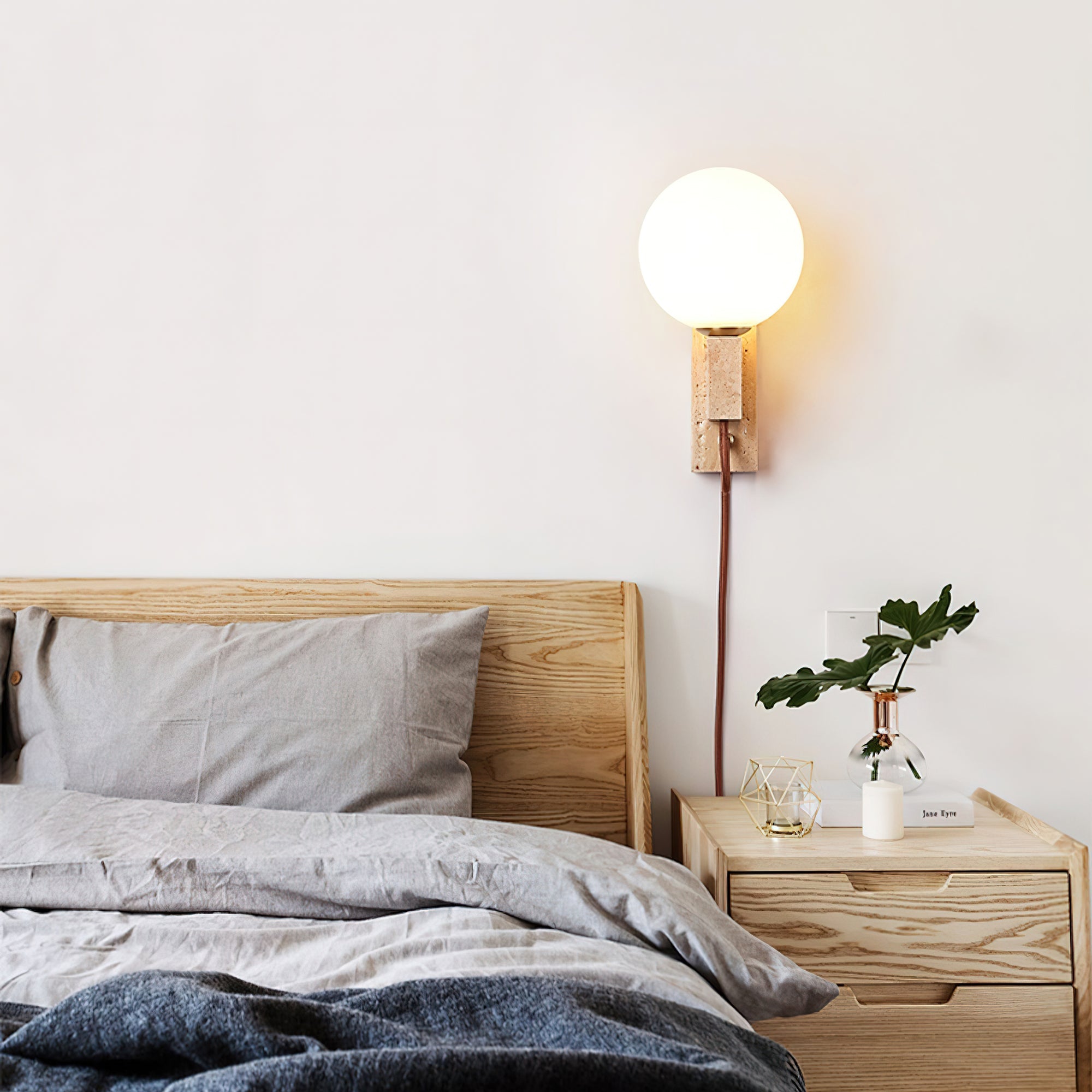 Настінний світильник Atlas Globe