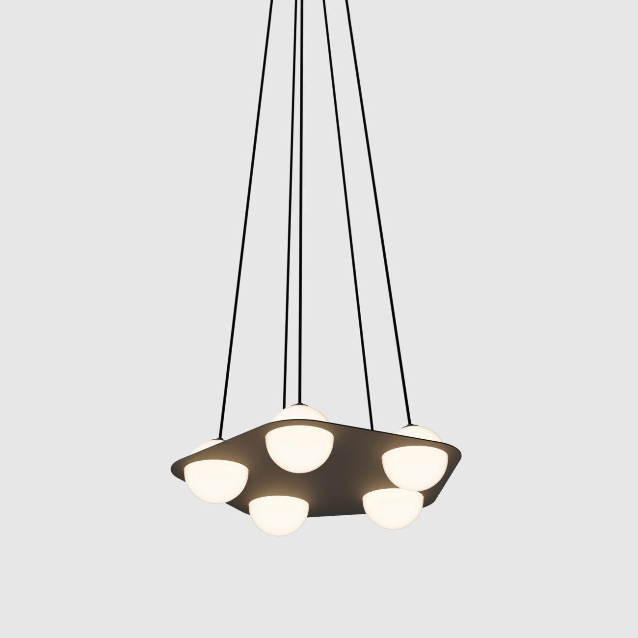 Black Glass Pendant Lamp - DEPRIMO