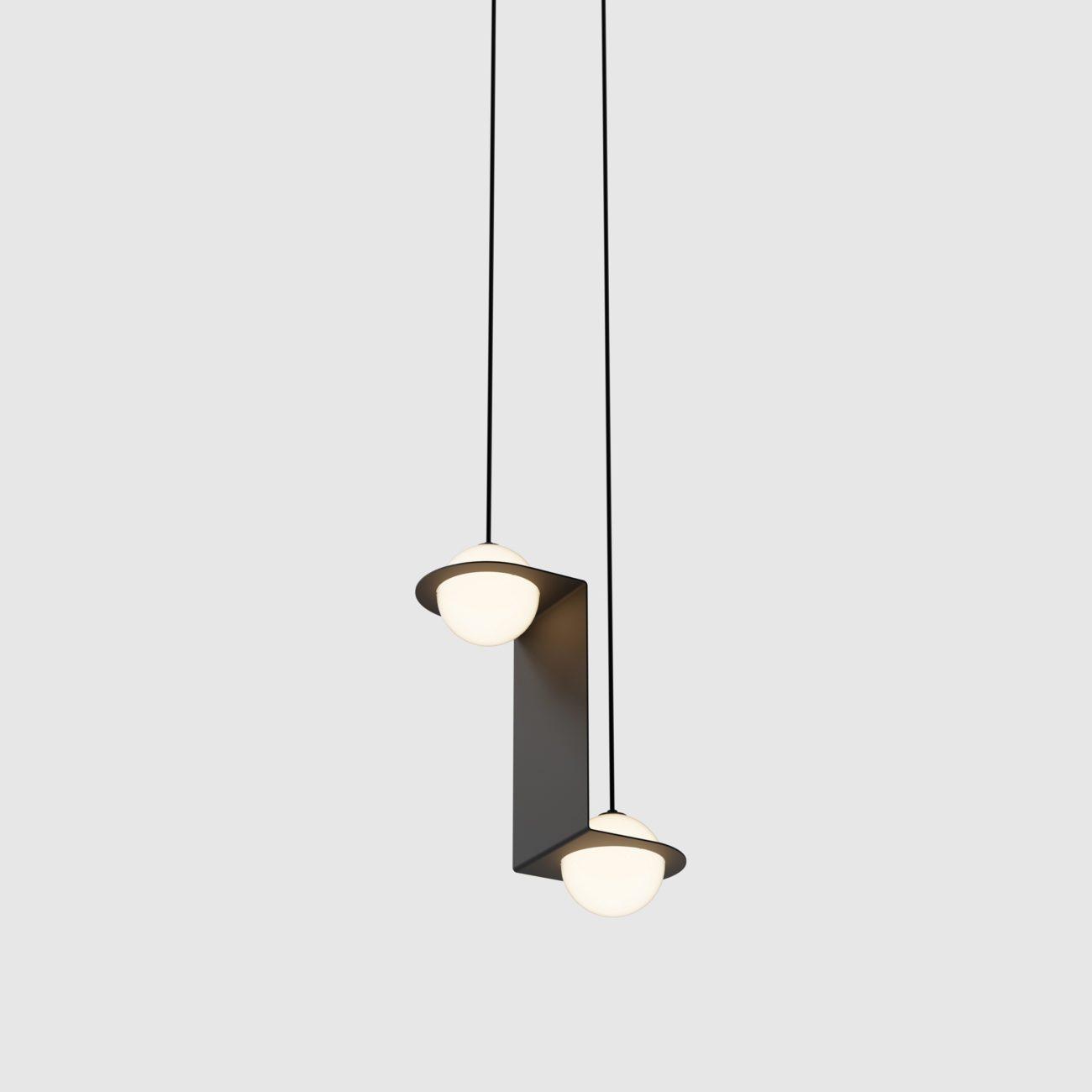 Black Glass Pendant Lamp - DEPRIMO