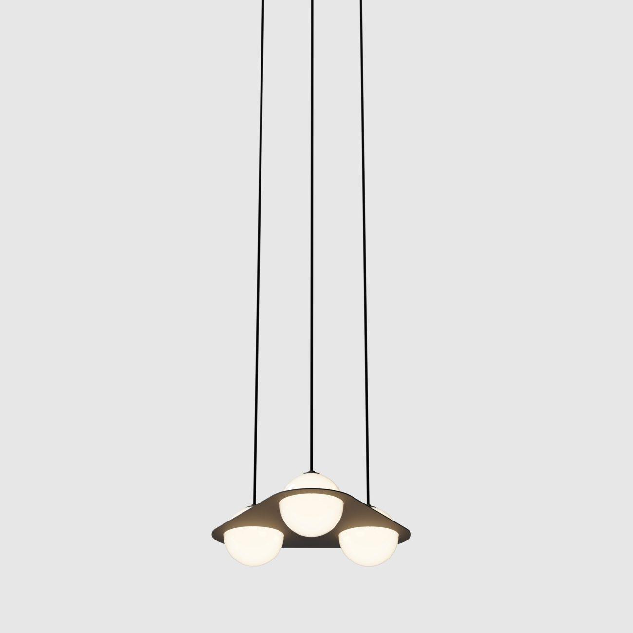 Black Glass Pendant Lamp - DEPRIMO