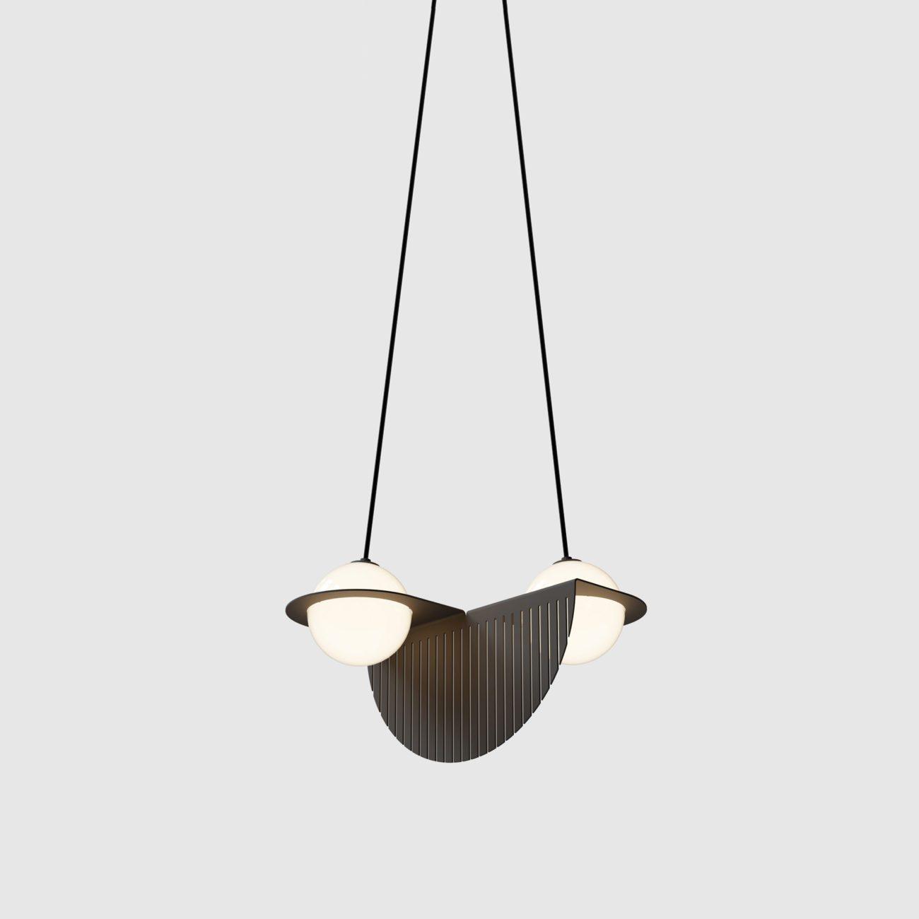 Black Glass Pendant Lamp - DEPRIMO