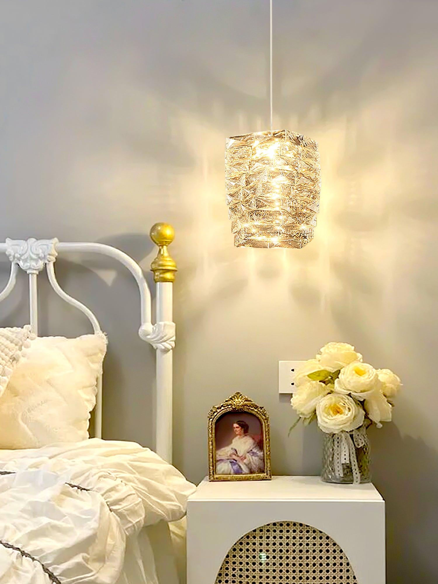 Кришталева підвісна лампа Leuchten