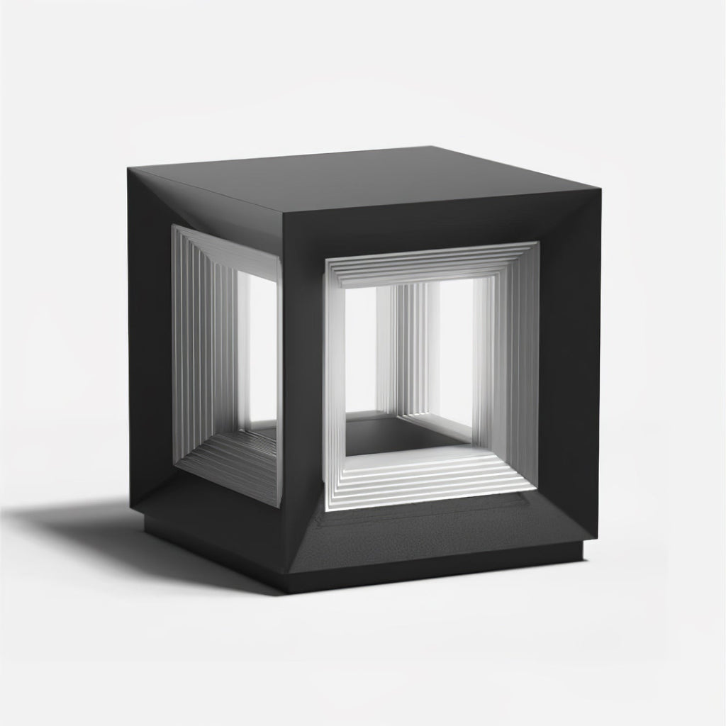 Зовнішній стовпчастий світильник Light Cube
