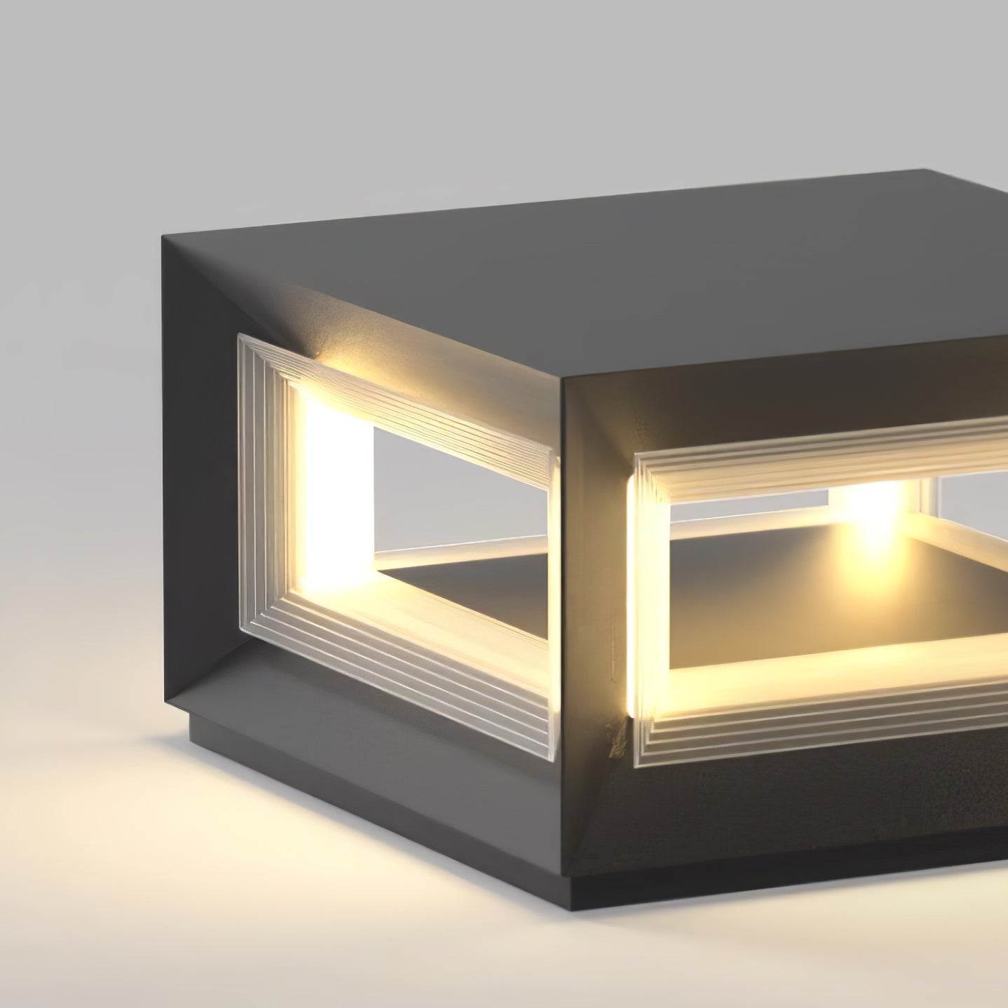 Зовнішній стовпчастий світильник Light Cube