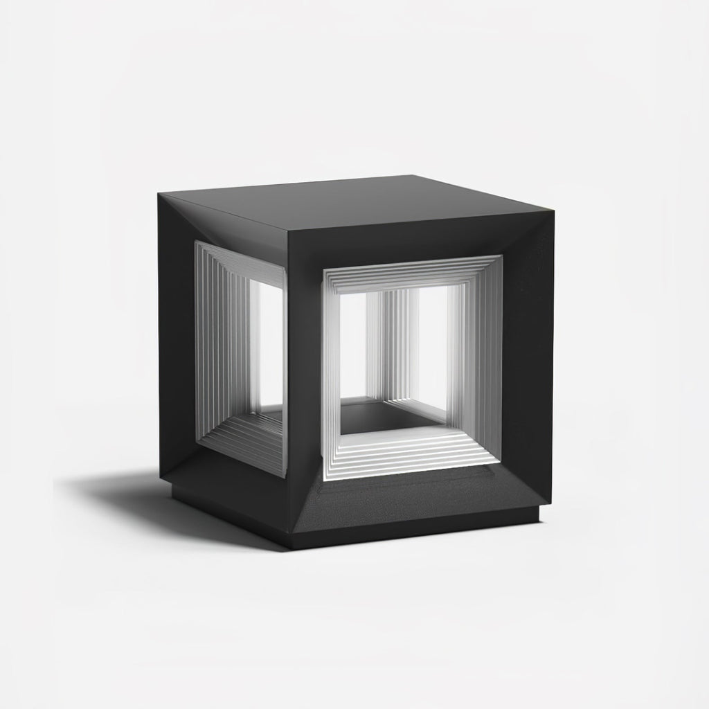 Зовнішній стовпчастий світильник Light Cube