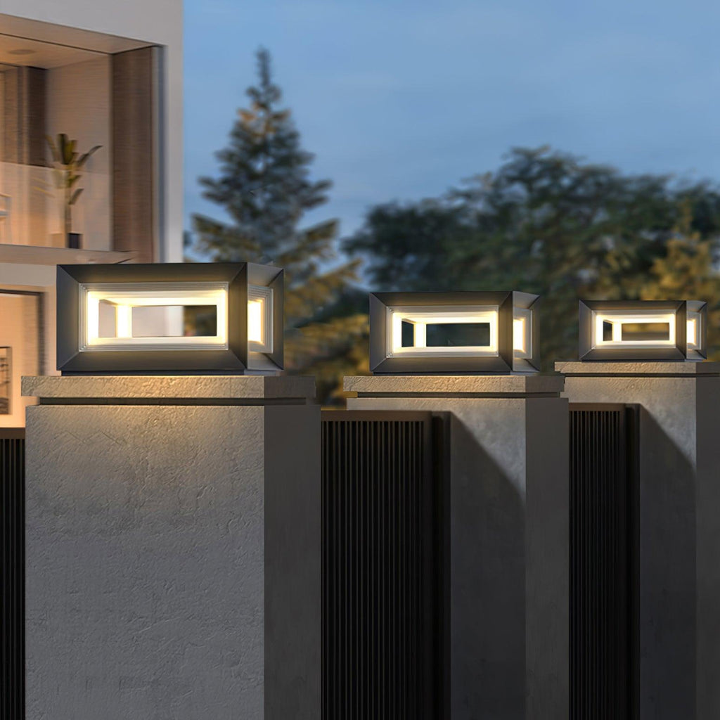 Зовнішній стовпчастий світильник Light Cube