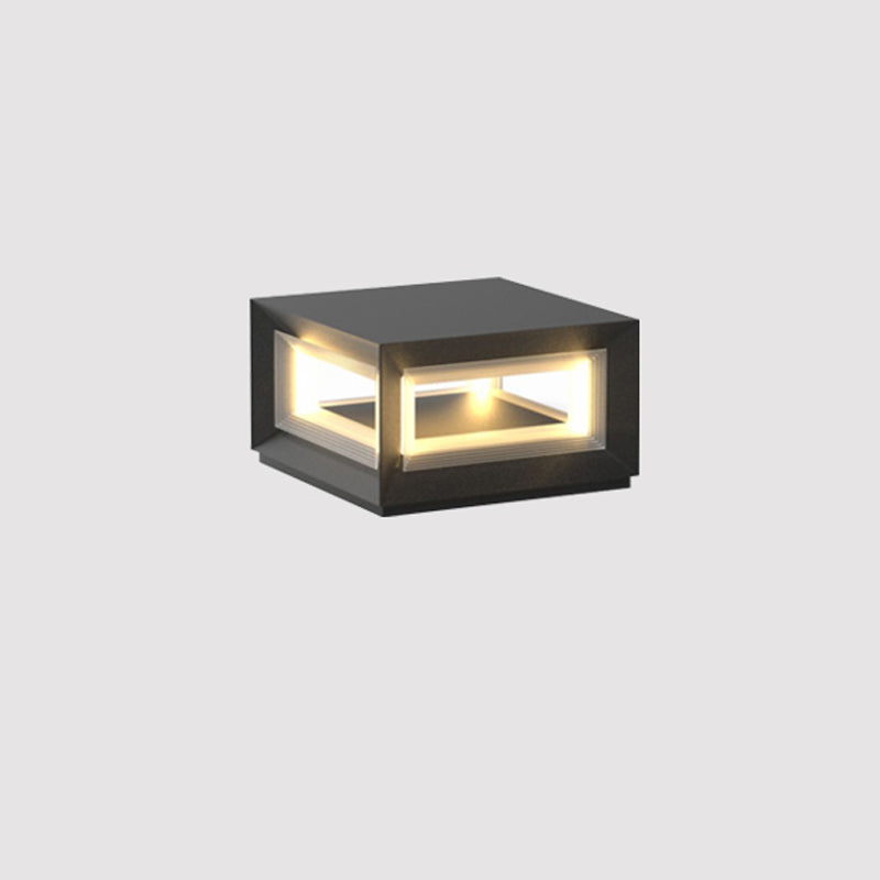 Зовнішній стовпчастий світильник Light Cube