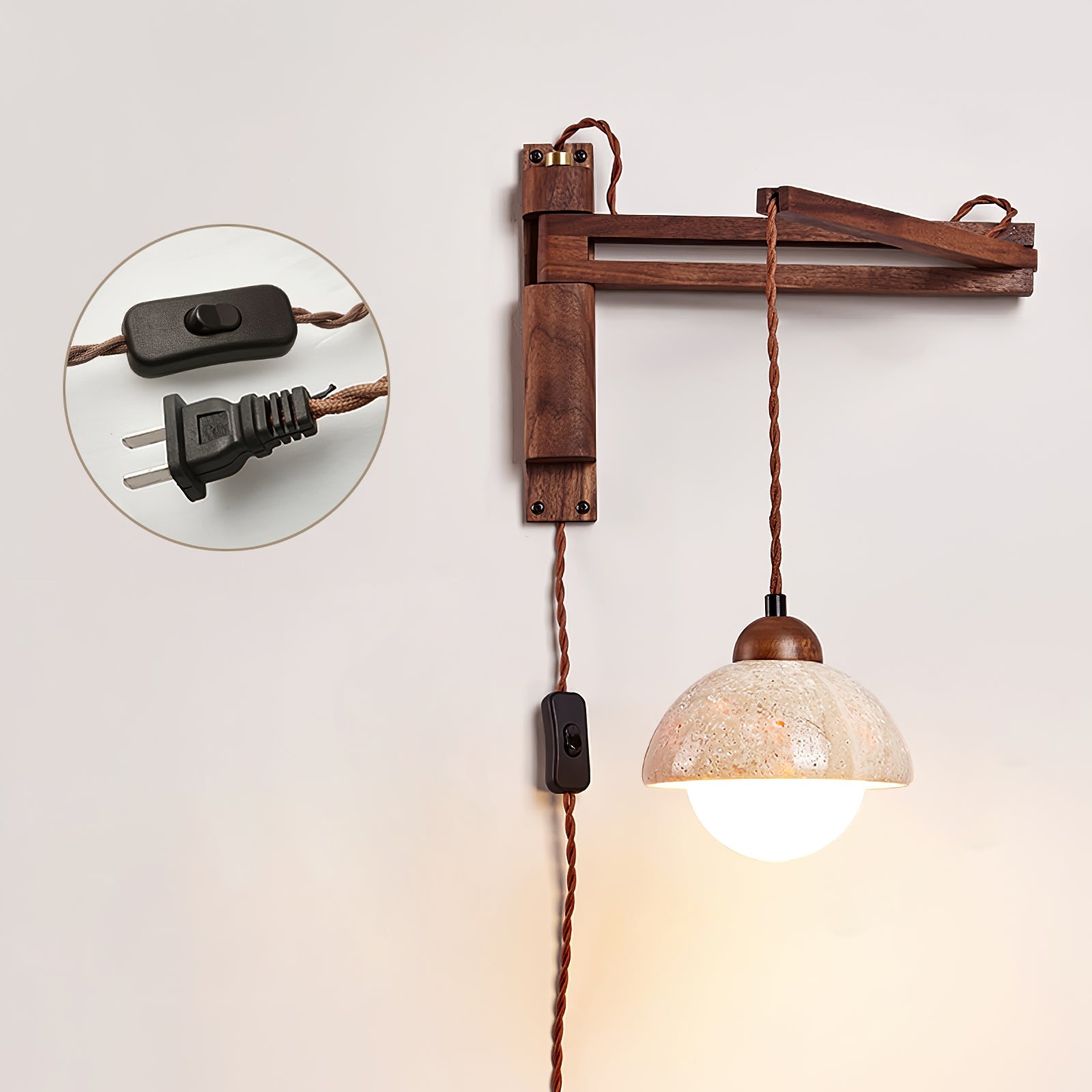Ligno Arc Wall Lamp - Vakkerlight