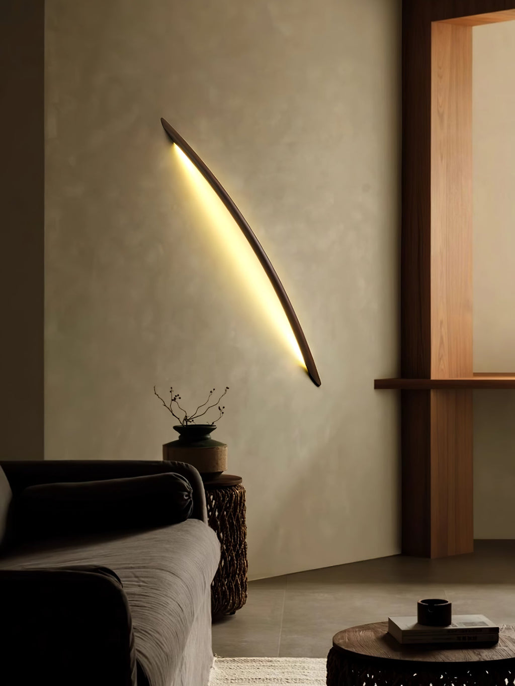 Настінний світильник Linea Wood