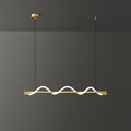 Linear Curve Island Pendant Lamp - DEPRIMO