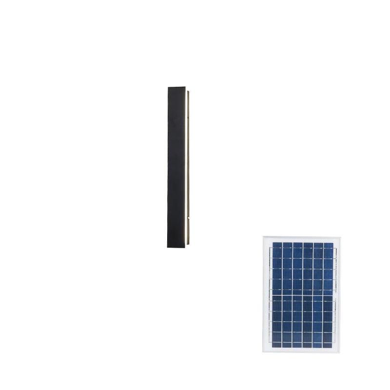 Long Strip Outdoor Sconce Solar Power - DEPRIMO