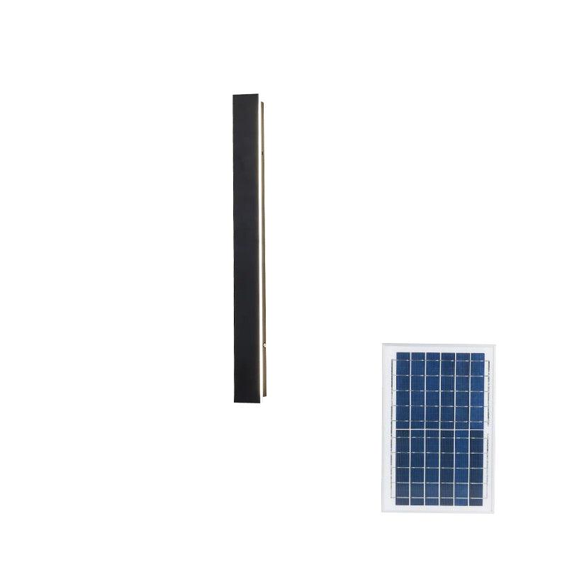 Long Strip Outdoor Sconce Solar Power - DEPRIMO
