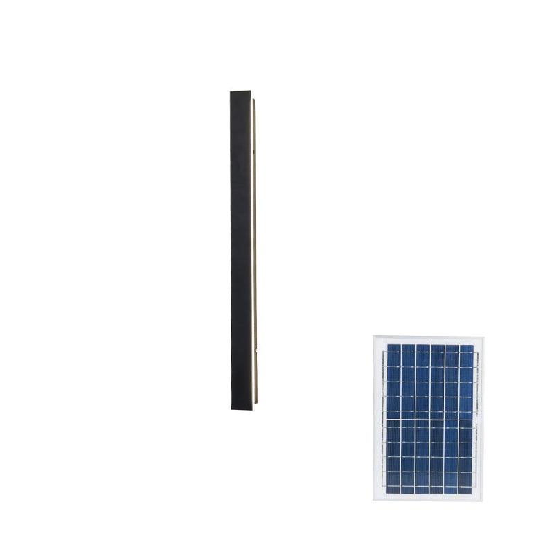 Long Strip Outdoor Sconce Solar Power - DEPRIMO