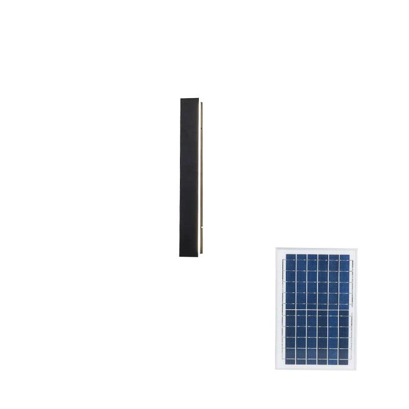 Long Strip Outdoor Sconce Solar Power - DEPRIMO