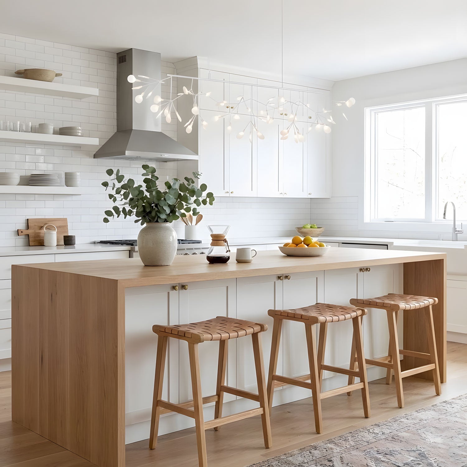 Long Style Firefly LED Chandelier