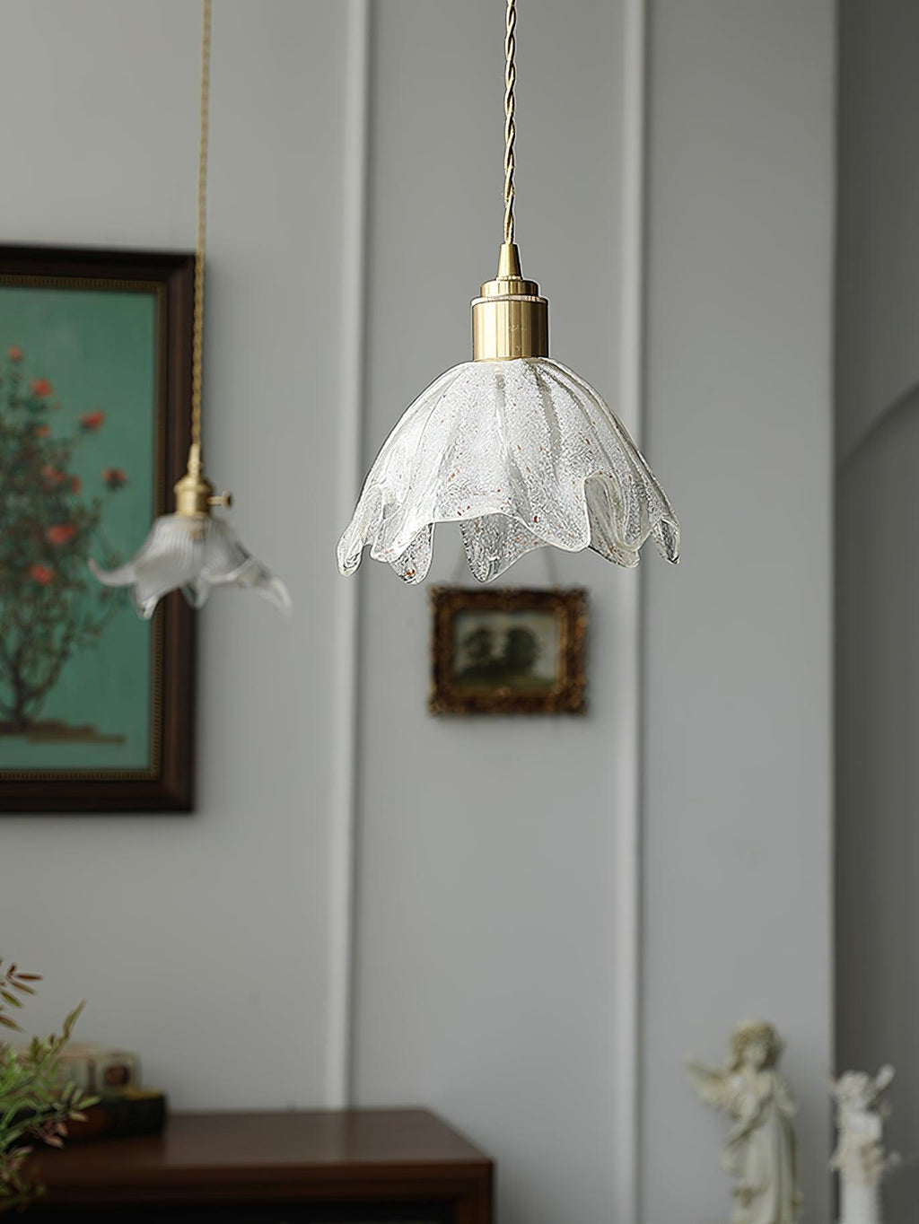 Маленький підвісний світильник Lotus Crystal