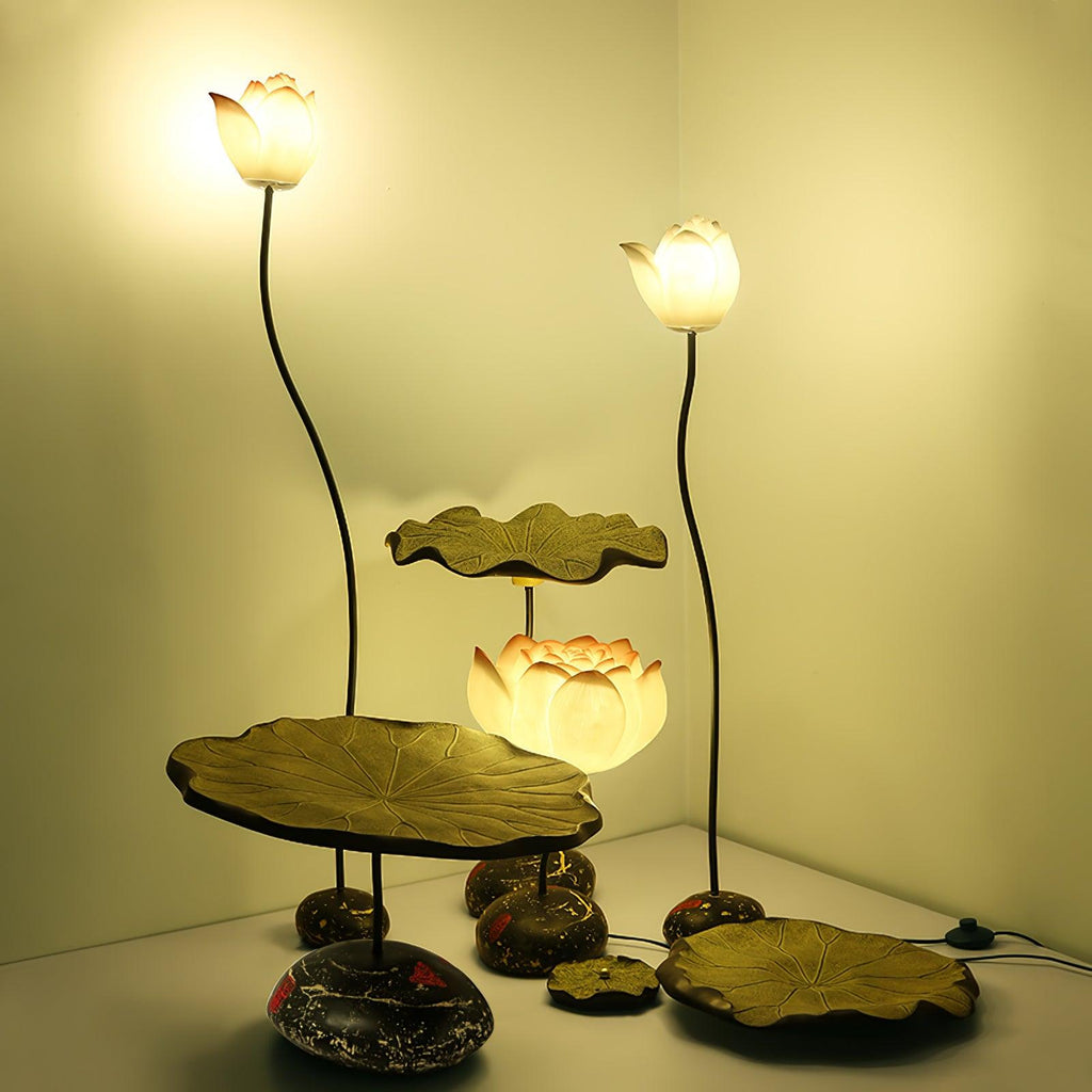 Торшер Lotus