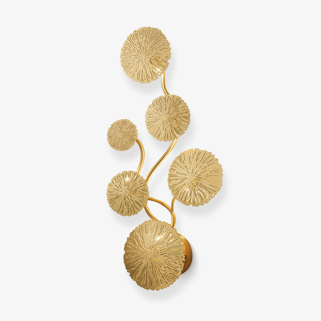 Настінний світильник "Лист лотоса"