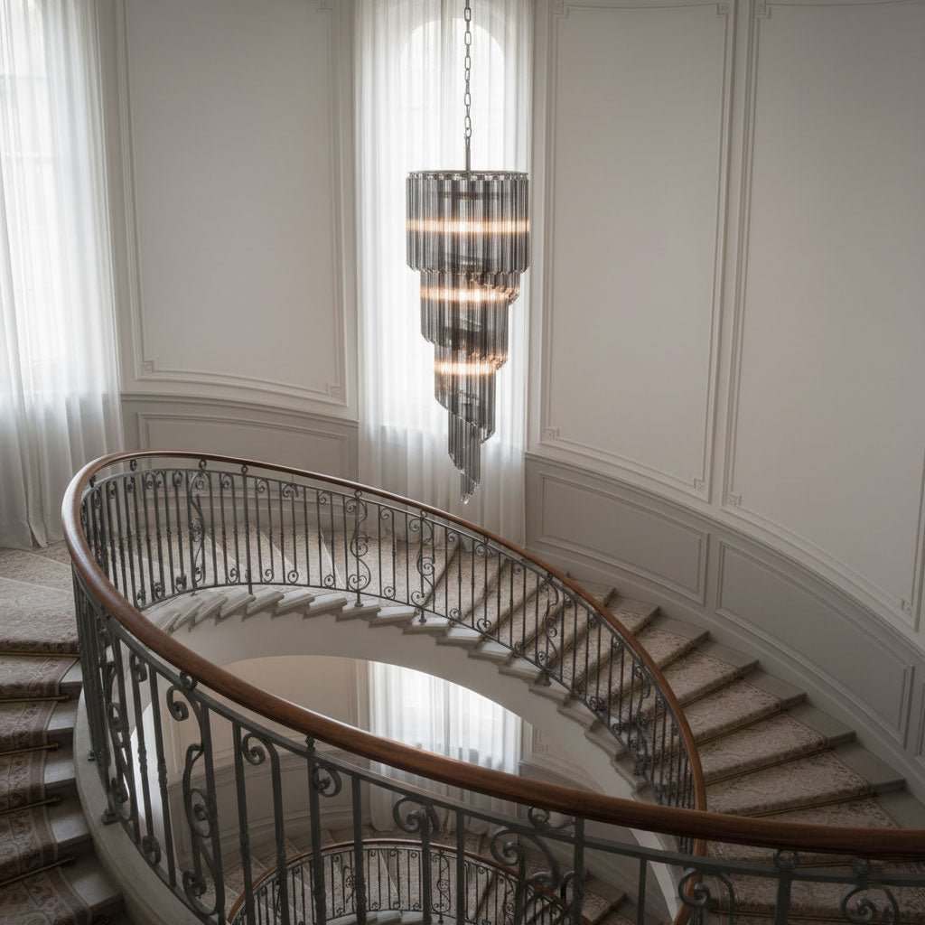 Люстра Lucente Noir Spiral