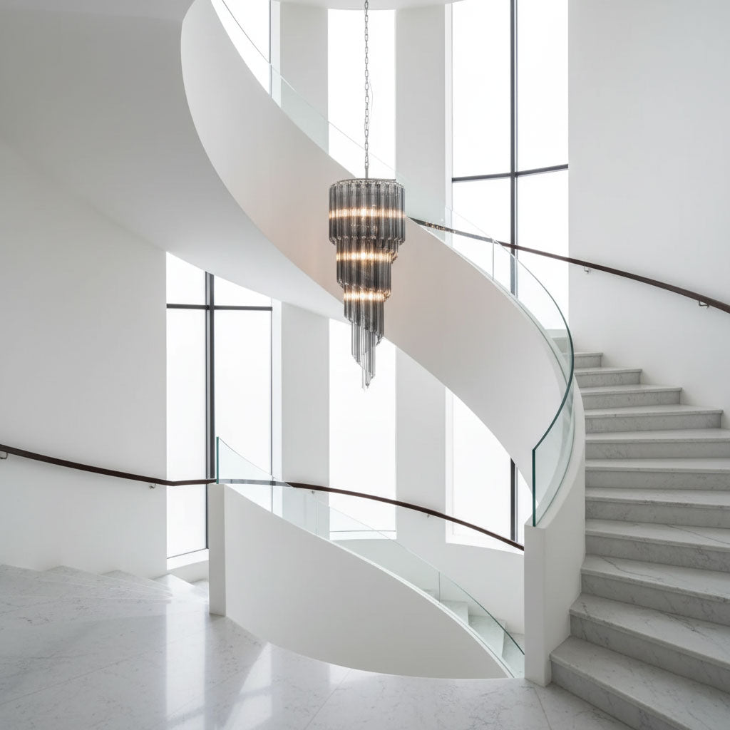 Люстра Lucente Noir Spiral
