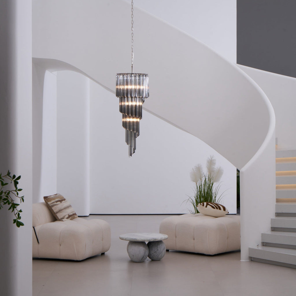 Люстра Lucente Noir Spiral