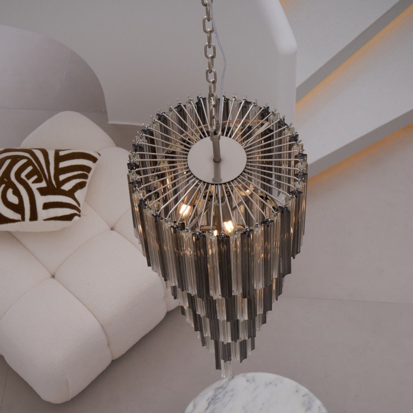 Люстра Lucente Noir Spiral