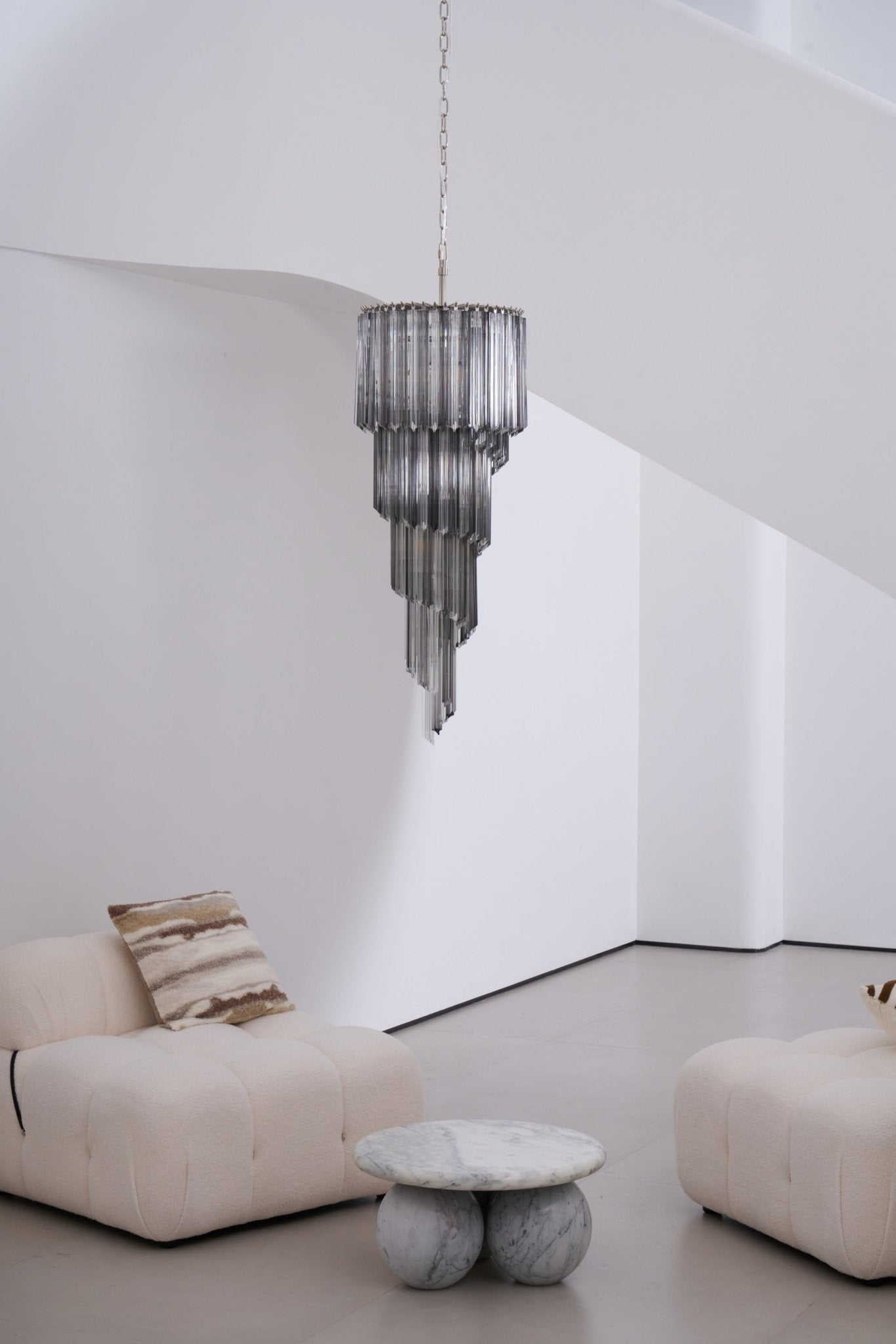 Люстра Lucente Noir Spiral