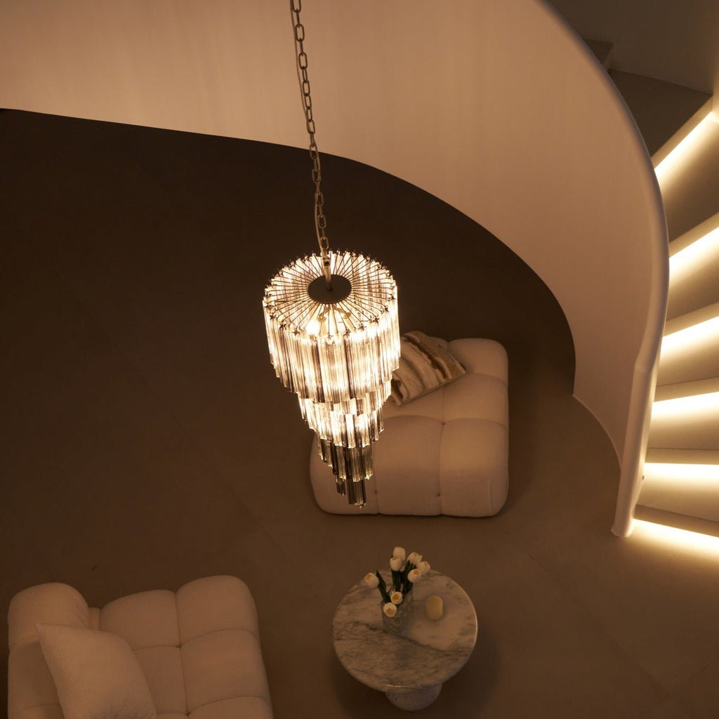 Люстра Lucente Noir Spiral