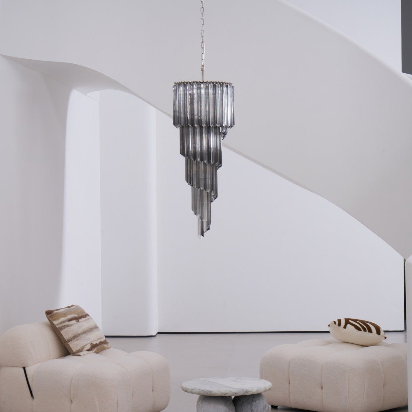 Люстра Lucente Noir Spiral