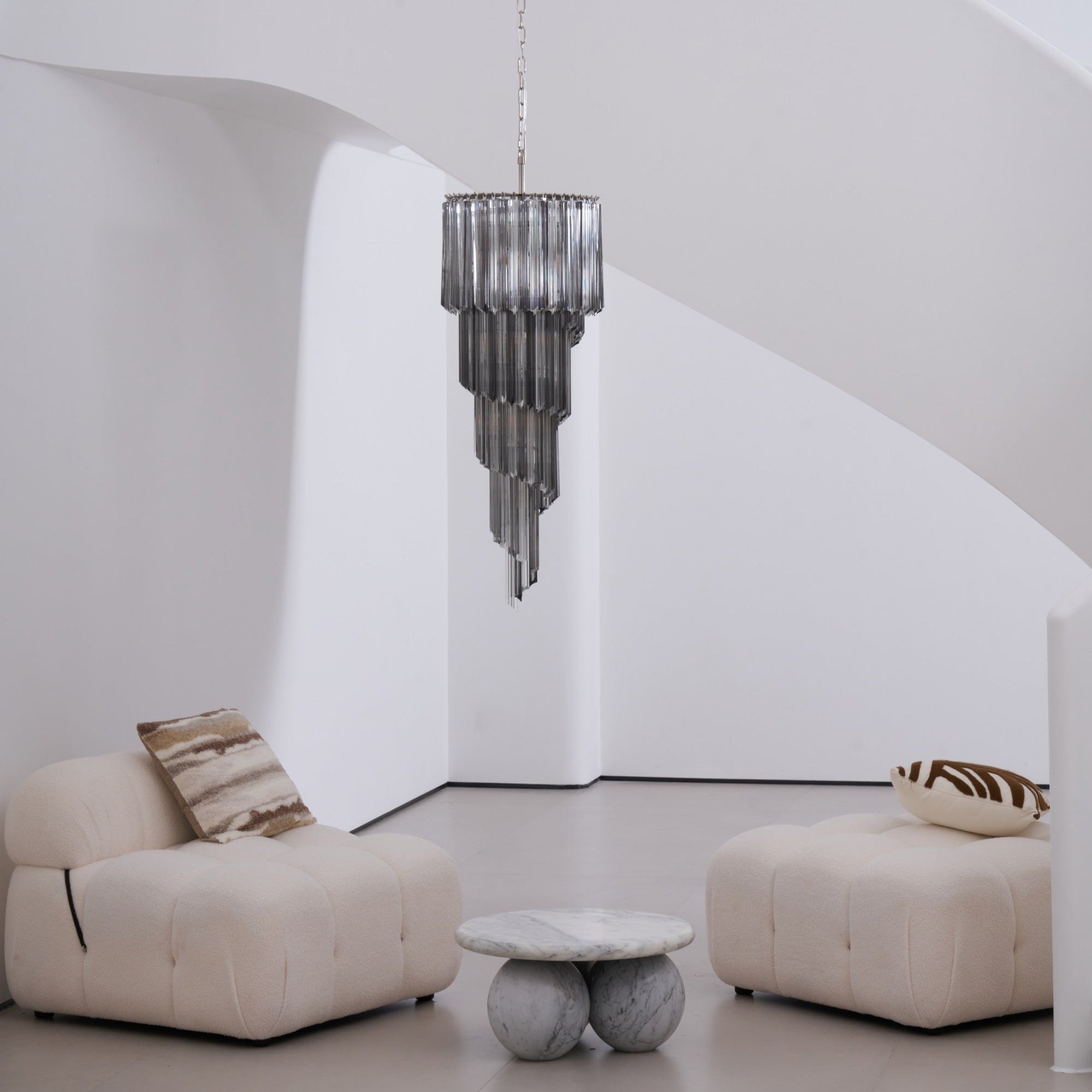 Люстра Lucente Noir Spiral