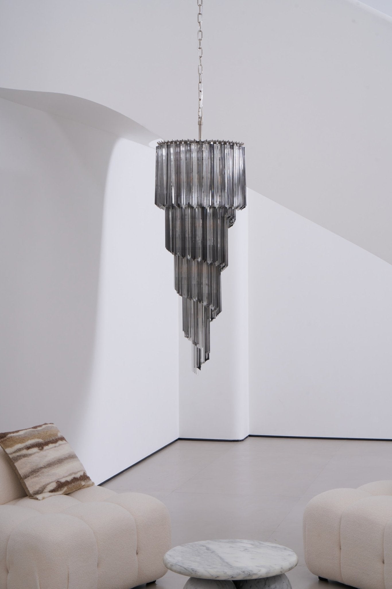 Люстра Lucente Noir Spiral