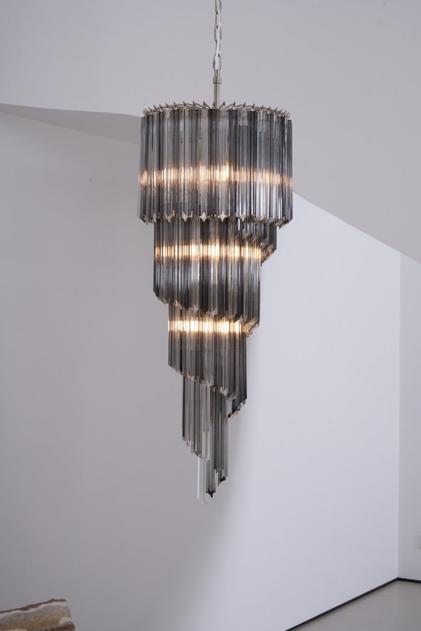 Люстра Lucente Noir Spiral