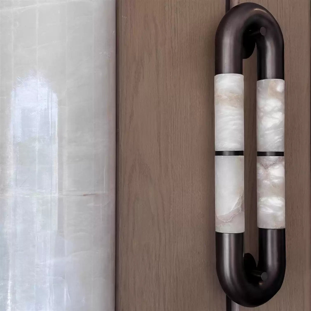Настінний світильник Luma Arc Twin Alabaster