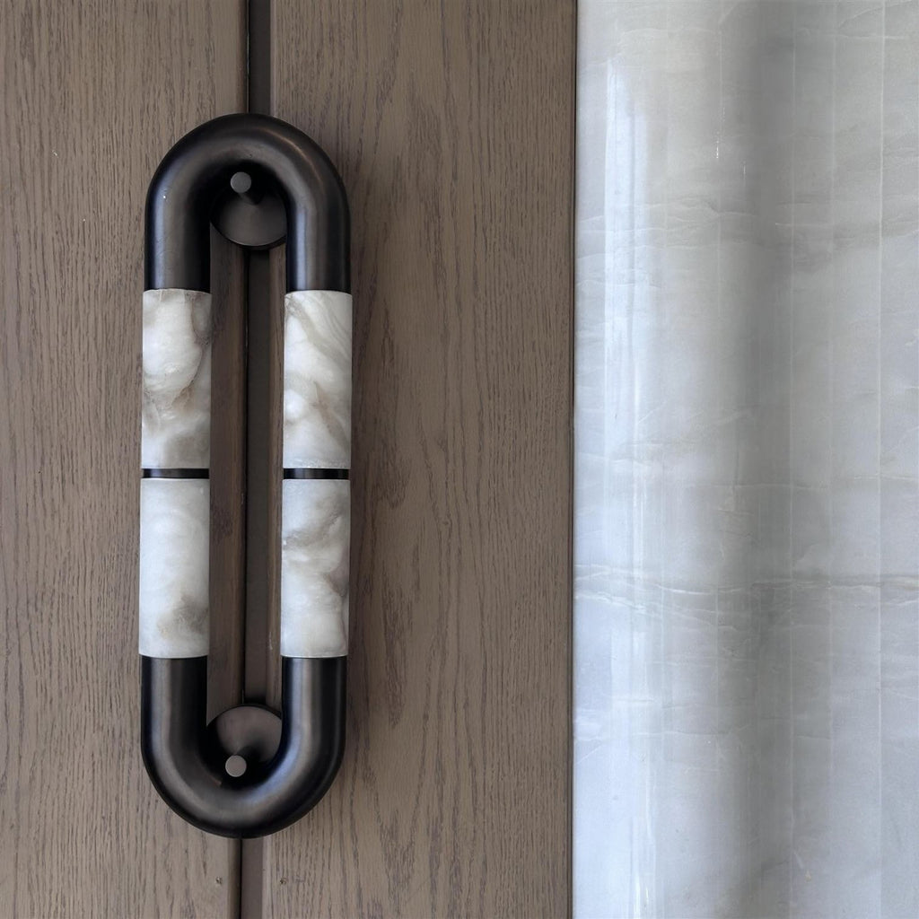 Настінний світильник Luma Arc Twin Alabaster