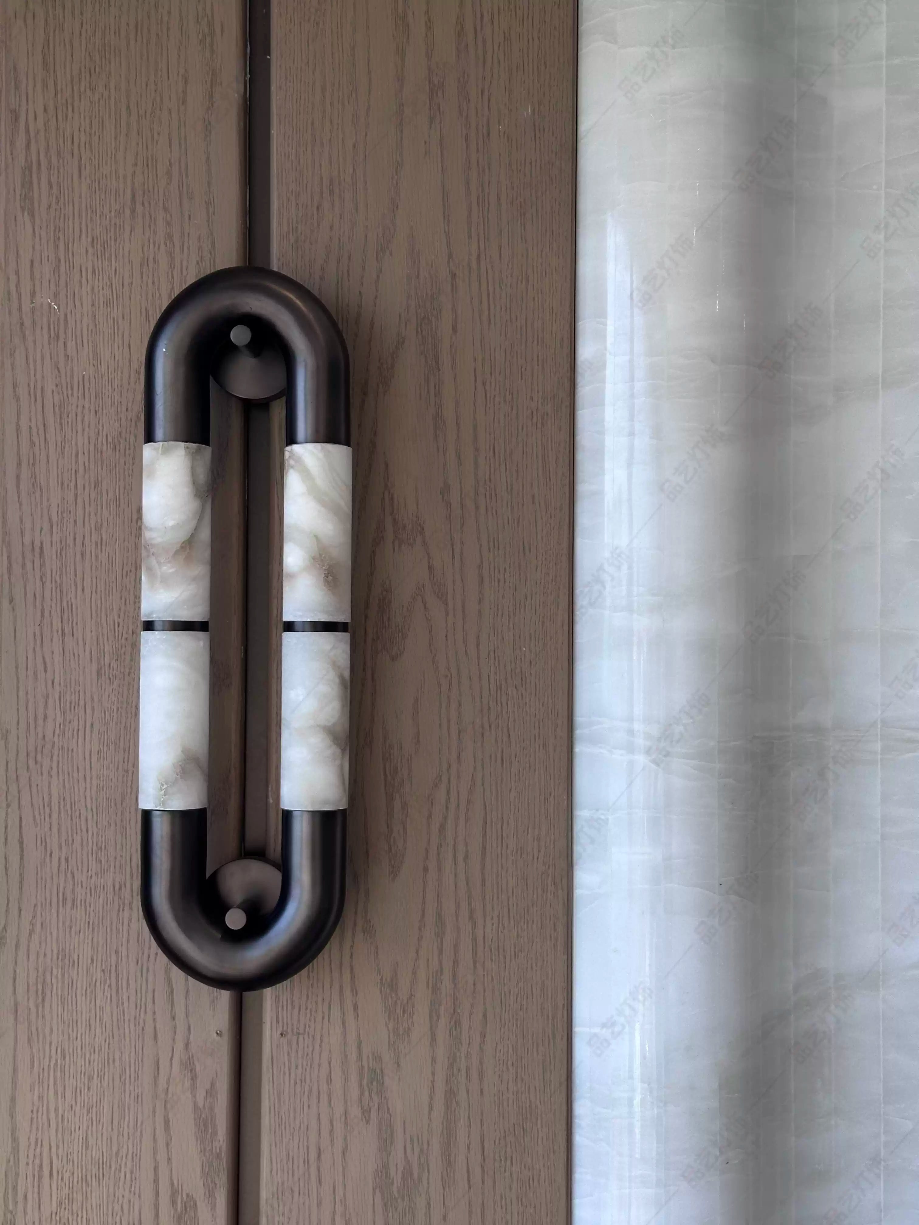 Настінний світильник Luma Arc Twin Alabaster