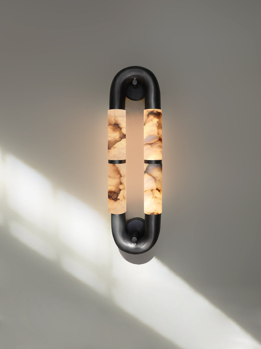 Настінний світильник Luma Arc Twin Alabaster
