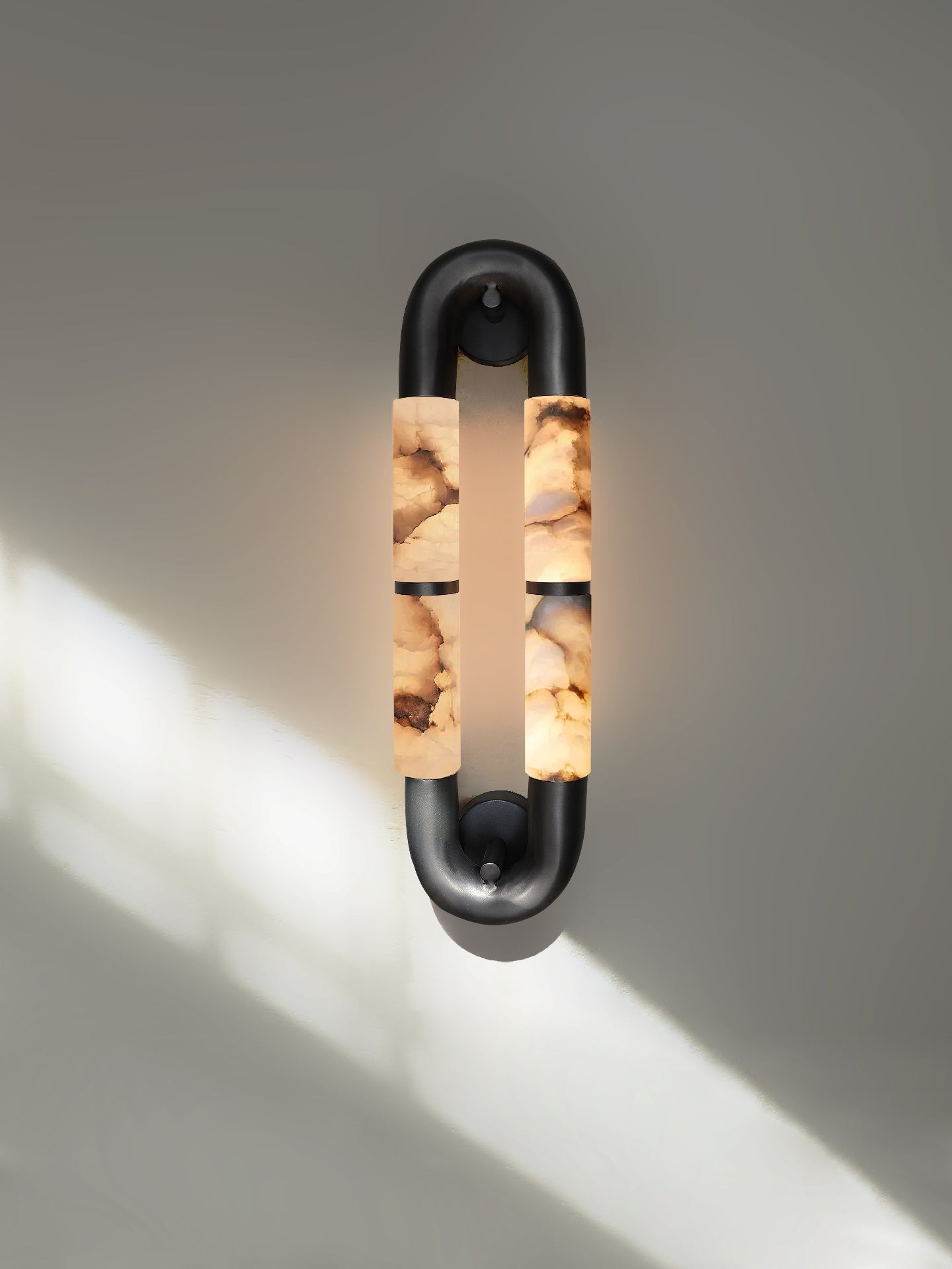 Настінний світильник Luma Arc Twin Alabaster