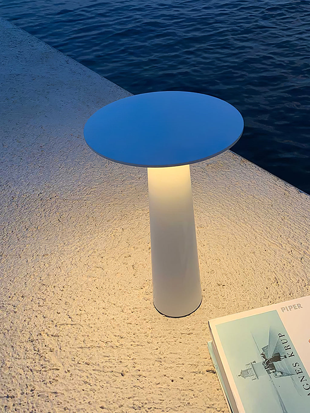 Настільний вуличний світильник Luma Disk
