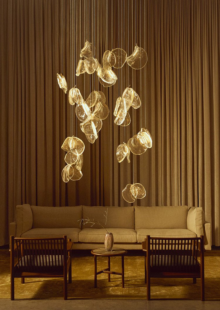 Підвісний світильник Luminous Glass Petals