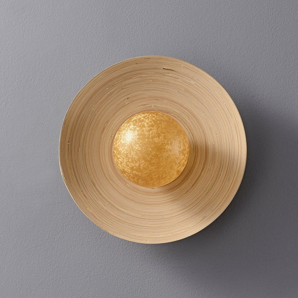 Luminous Bamboo Halo Wall Lamp - Vakkerlight