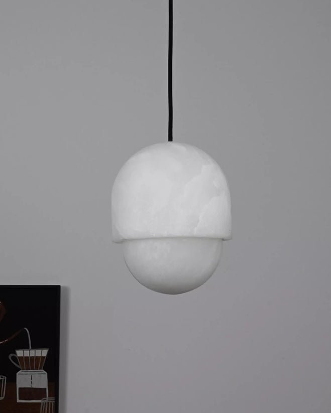 Підвісний світильник Lunar Dome Alabaster