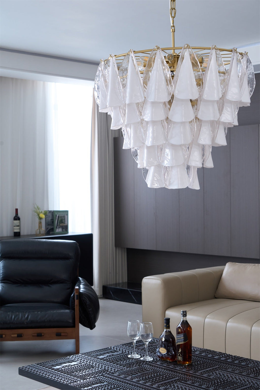 Люстра Lunara White Murano