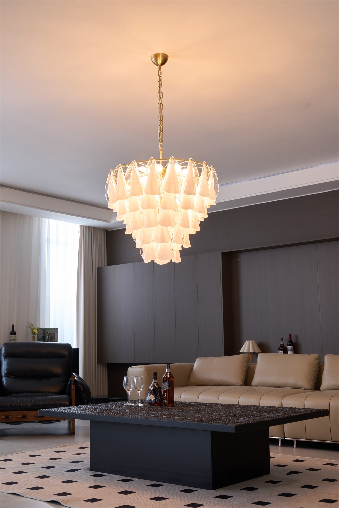 Люстра Lunara White Murano