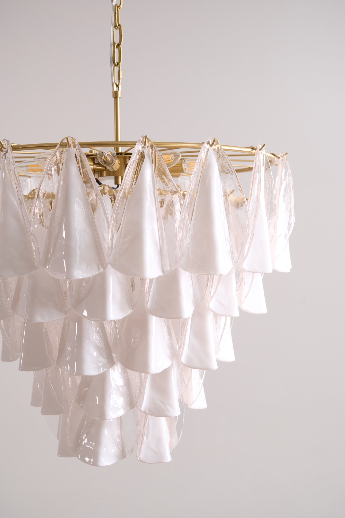 Люстра Lunara White Murano