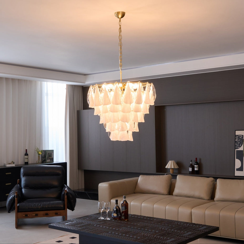 Люстра Lunara White Murano