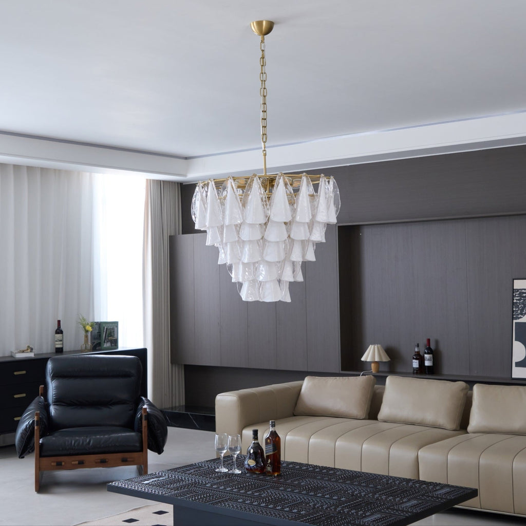 Люстра Lunara White Murano